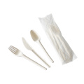 Recycling 100% compostable CPLA biodegradable  cutlery set